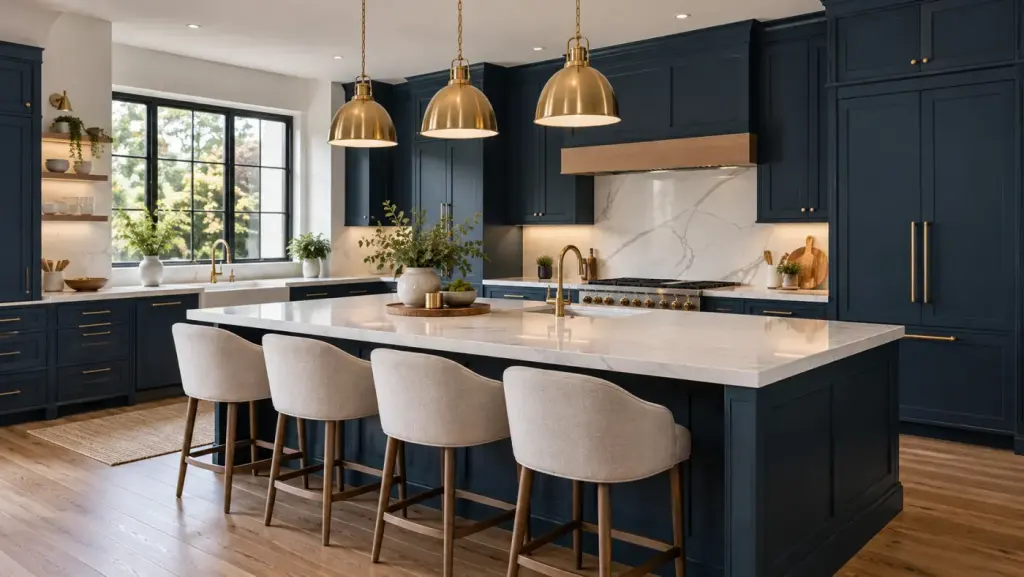 Remodeled kitchen